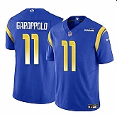 Men & Women & Youth Los Angeles Rams #11 Jimmy Garoppolo Blue 2024 F.U.S.E. Vapor Untouchable Football Stitched Jersey,baseball caps,new era cap wholesale,wholesale hats